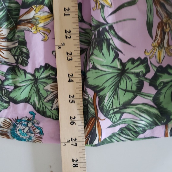 Hearts Found Dress Womens M Purple Halter Floral Babydoll Custom Fit Flare - Picture 4 of 6